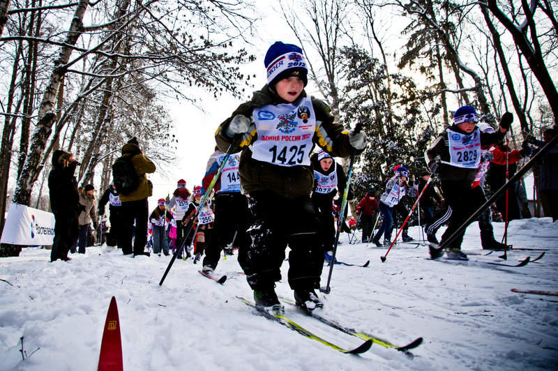 Лыжня России 2012 Тула