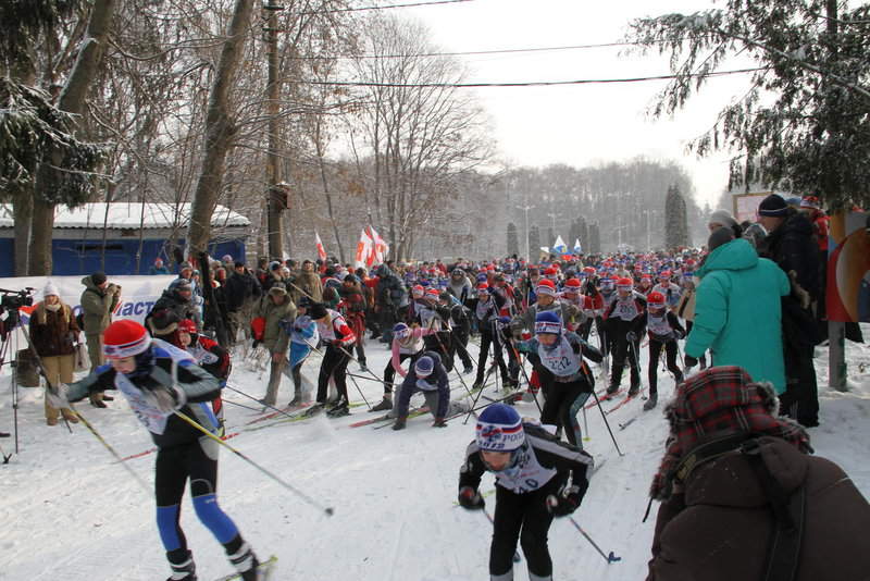 Лыжня России 2012 Тула