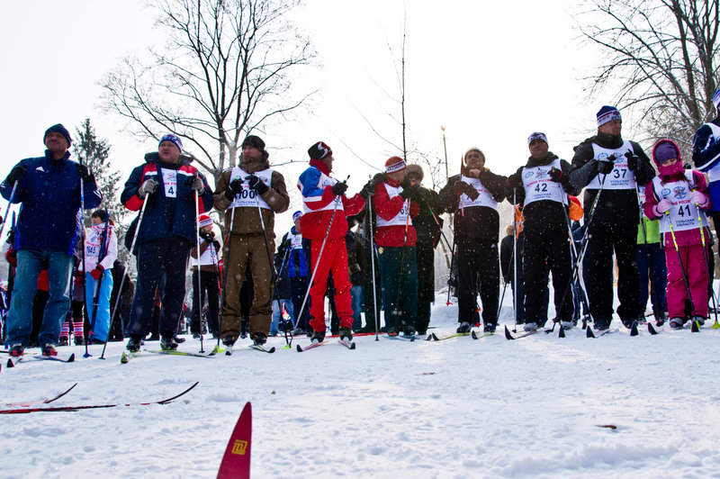 Лыжня России 2012 Тула