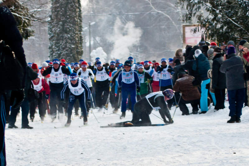 Лыжня России 2012 Тула