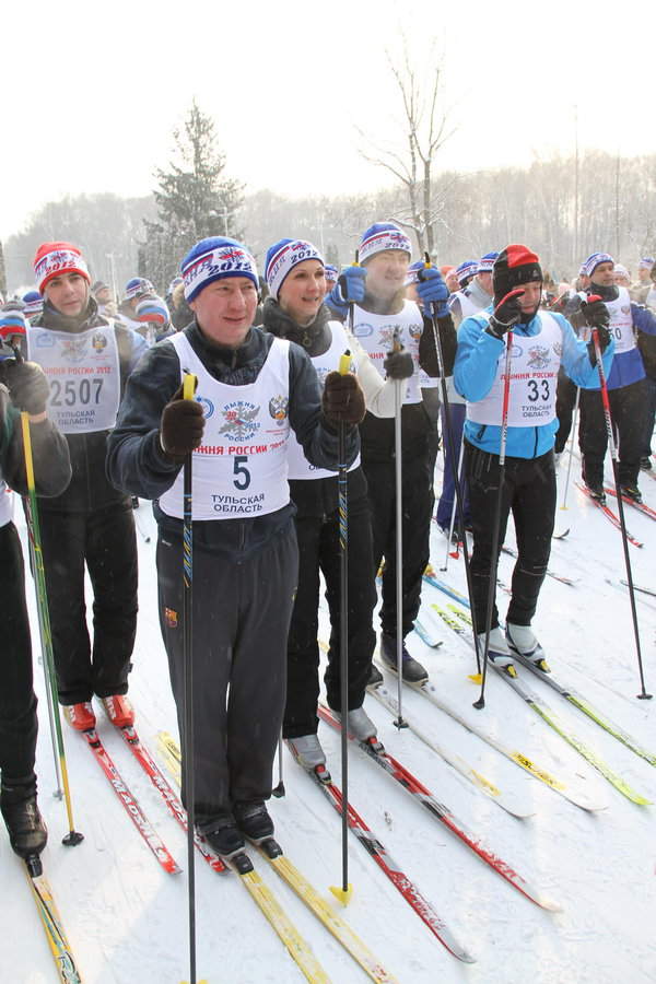Лыжня России 2012 Тула