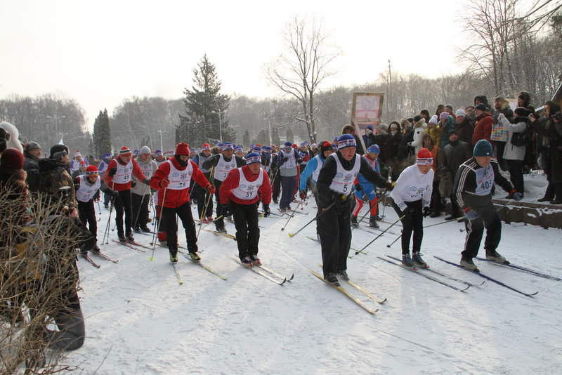 Лыжня России 2012 Тула