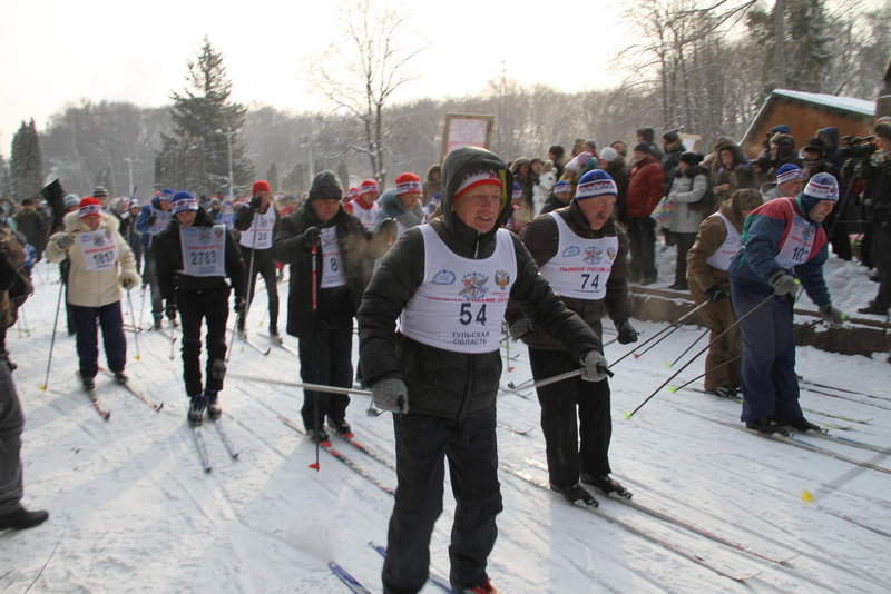 Лыжня России 2012 Тула