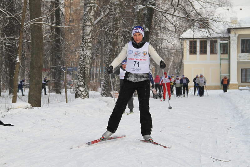 Лыжня России 2012 Тула