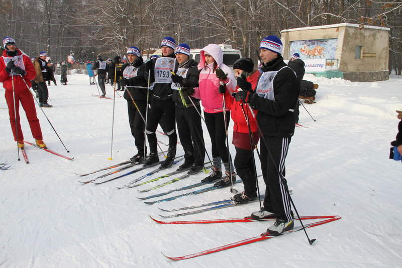 Лыжня России 2012 Тула