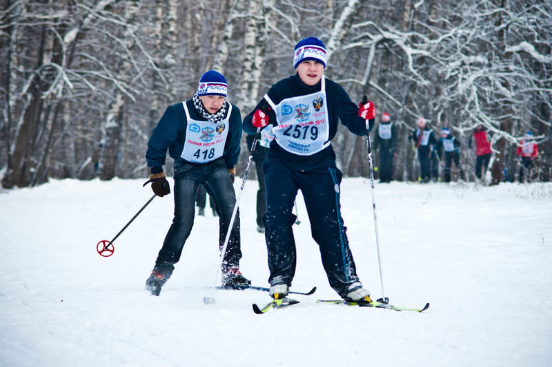Лыжня России 2012 Тула