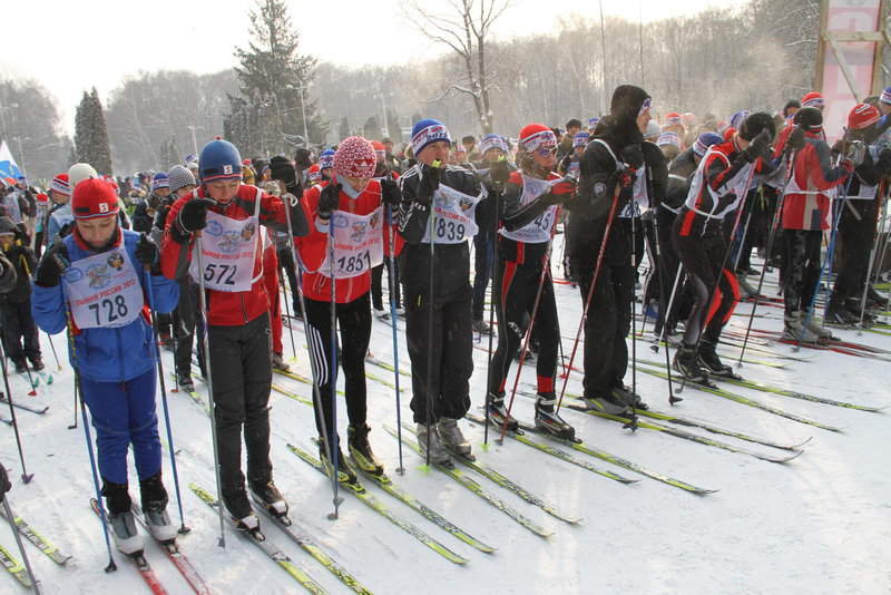 Лыжня России 2012 Тула