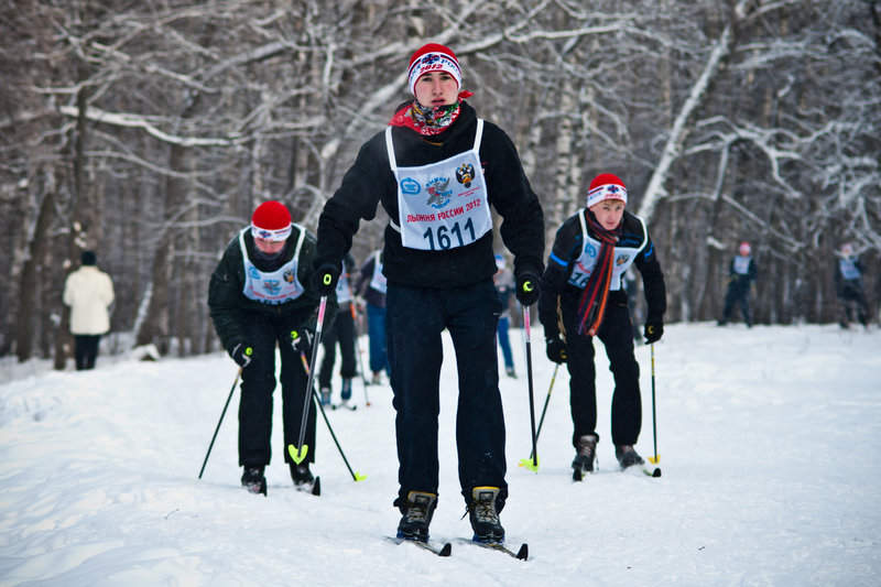 Лыжня России 2012 Тула