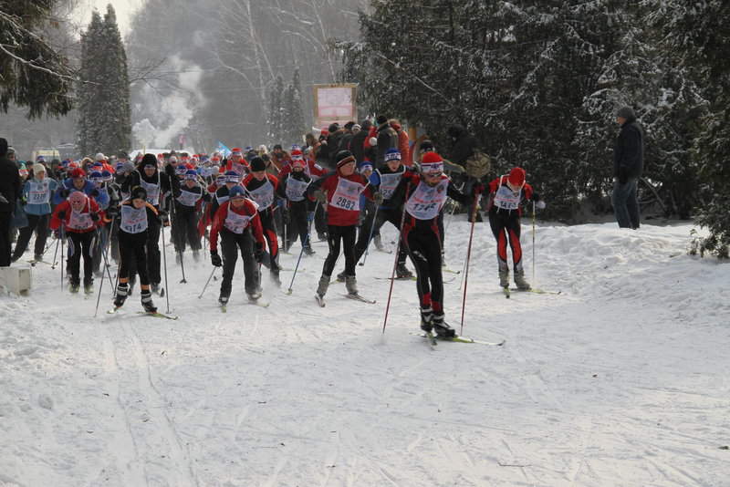 Лыжня России 2012 Тула