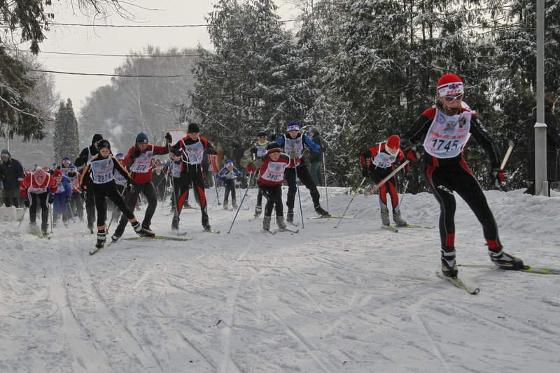 Лыжня России 2012 Тула