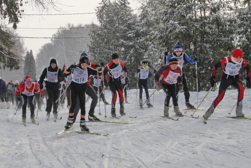 Лыжня России 2012 Тула