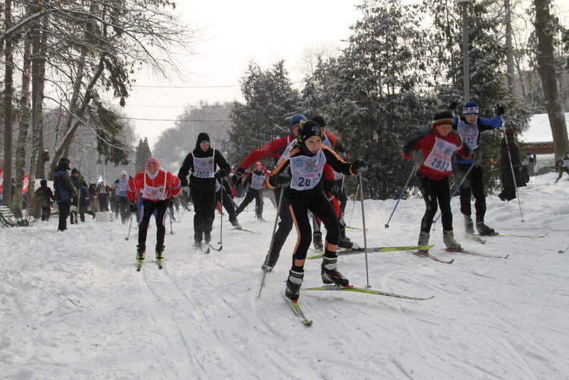 Лыжня России 2012 Тула