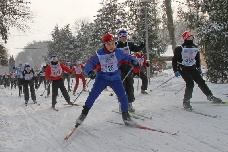 Лыжня России 2012 Тула
