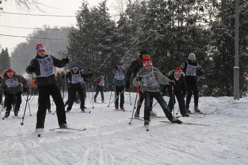 Лыжня России 2012 Тула
