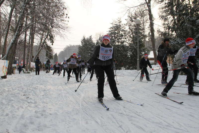 Лыжня России 2012 Тула