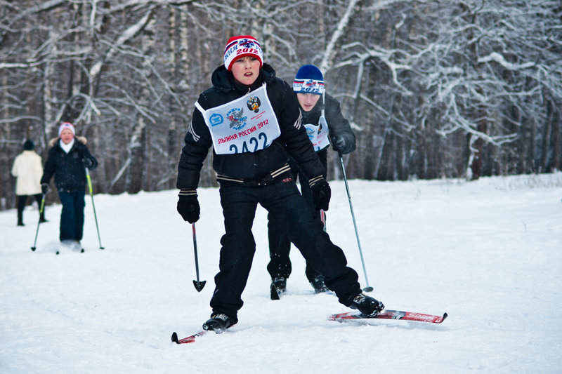 Лыжня России 2012 Тула