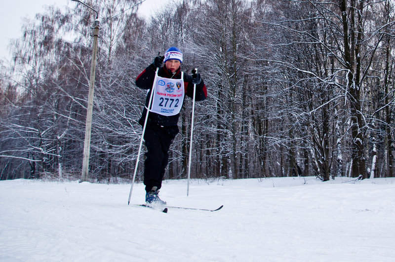 Лыжня России 2012 Тула