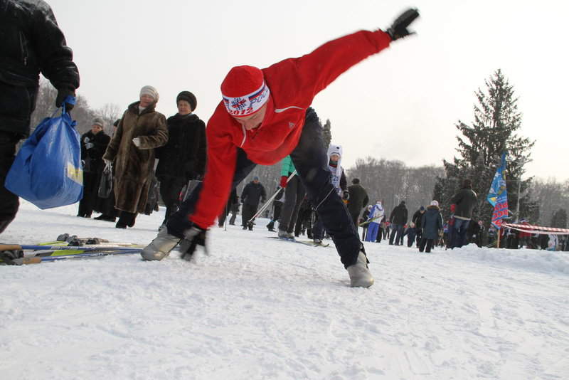 Лыжня России 2012 Тула