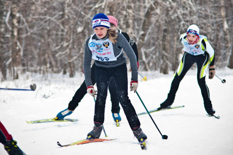 Лыжня России 2012 Тула