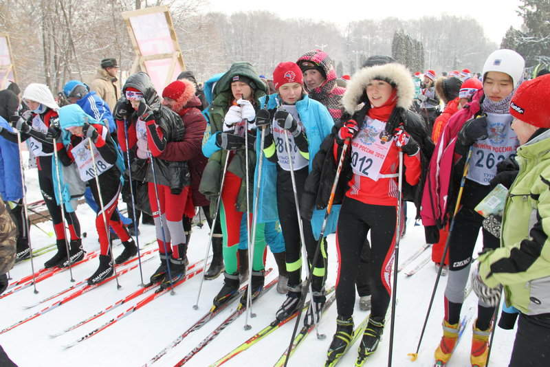 Лыжня России 2012 Тула