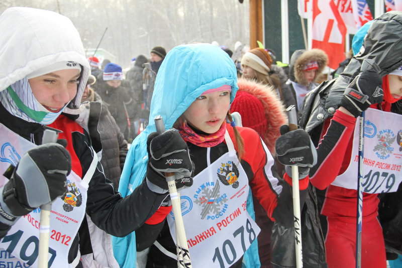 Лыжня России 2012 Тула