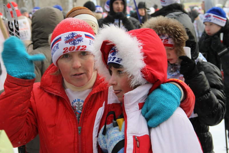 Лыжня России 2012 Тула