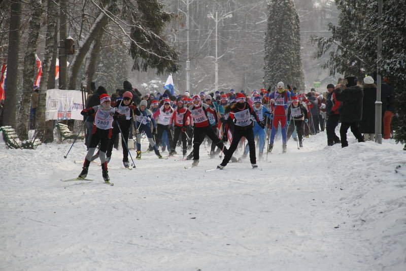 Лыжня России 2012 Тула