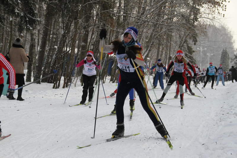 Лыжня России 2012 Тула