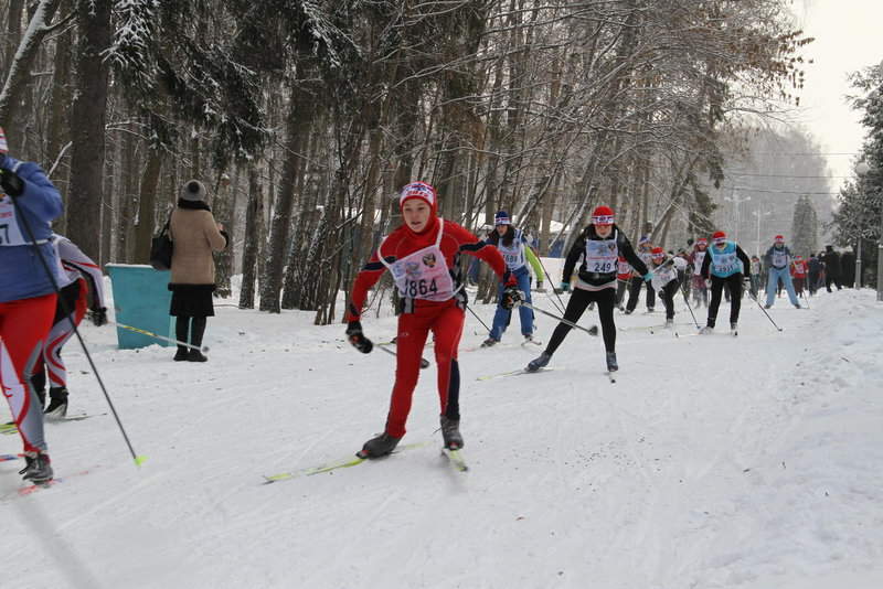 Лыжня России 2012 Тула