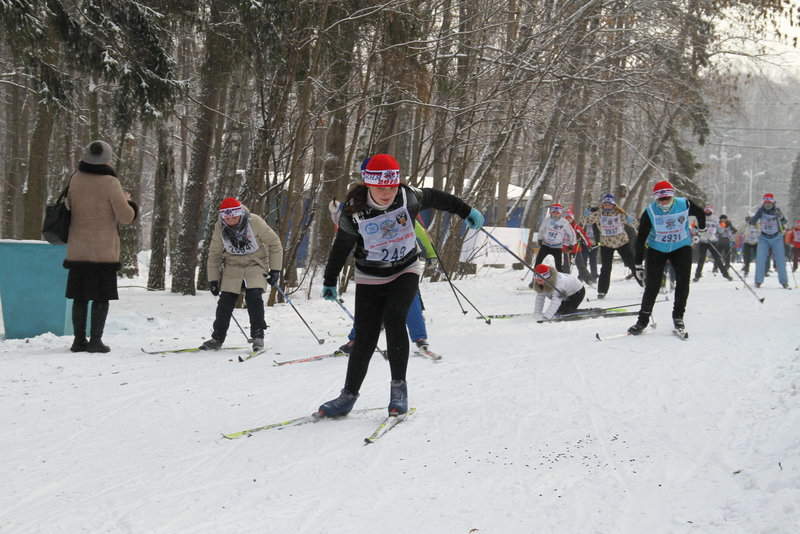 Лыжня России 2012 Тула