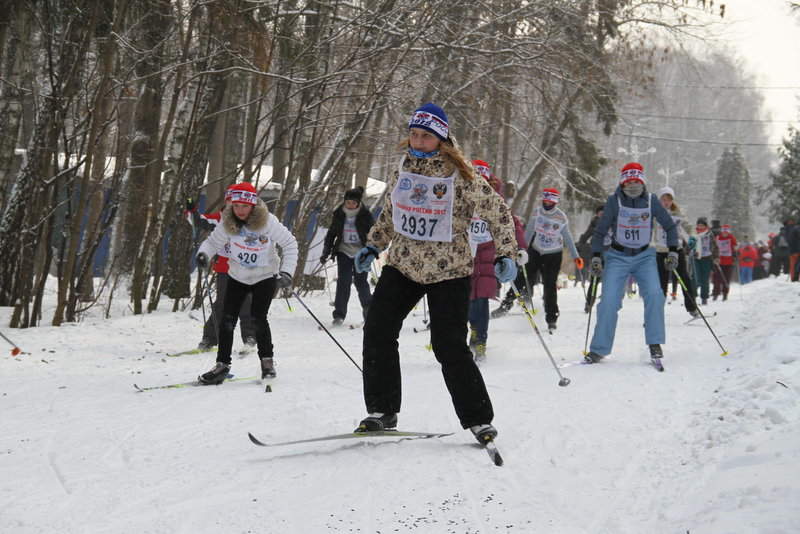 Лыжня России 2012 Тула