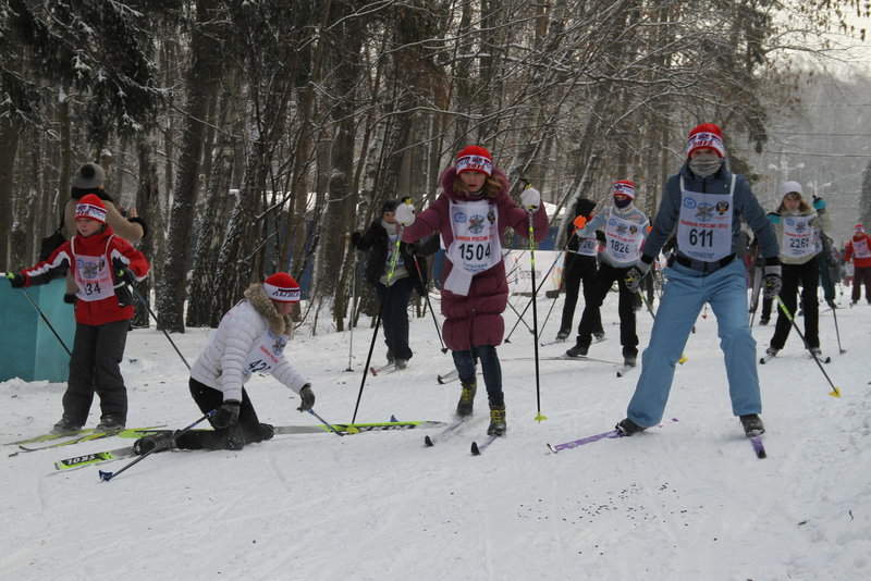 Лыжня России 2012 Тула