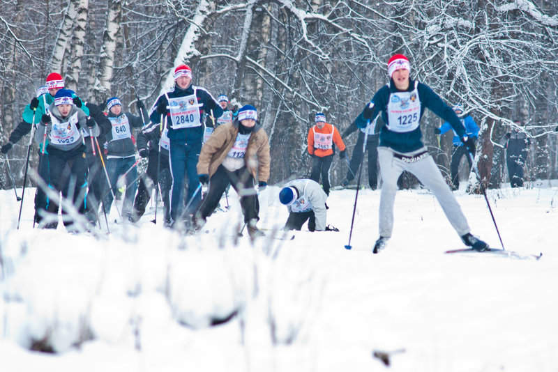 Лыжня России 2012 Тула
