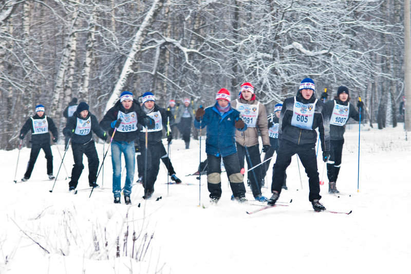 Лыжня России 2012 Тула