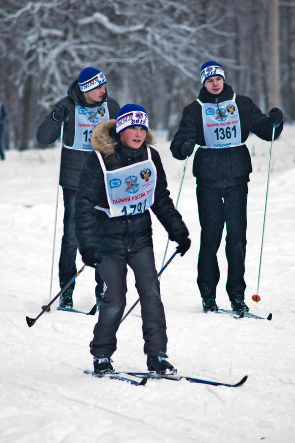 Лыжня России 2012 Тула