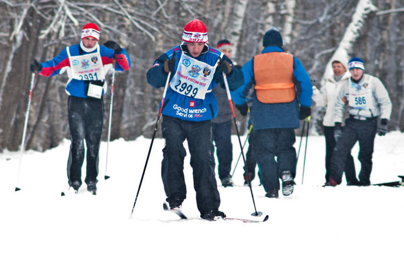 Лыжня России 2012 Тула