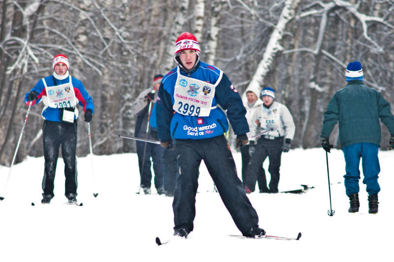 Лыжня России 2012 Тула