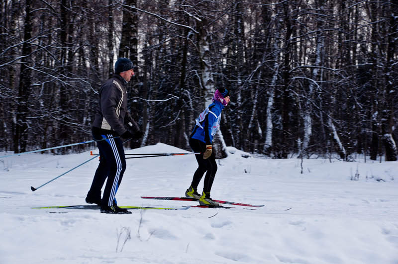 Лыжня России 2012 Тула