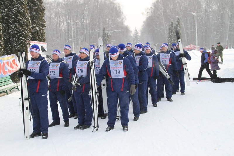 Лыжня России 2012 Тула