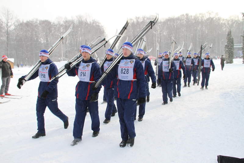 Лыжня России 2012 Тула
