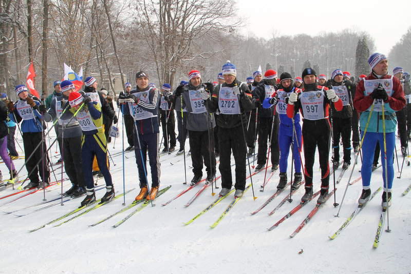 Лыжня России 2012 Тула