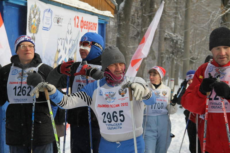Лыжня России 2012 Тула