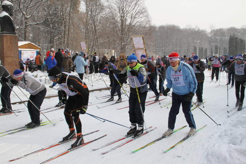 Лыжня России 2012 Тула