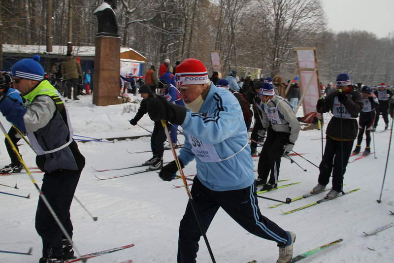 Лыжня России 2012 Тула