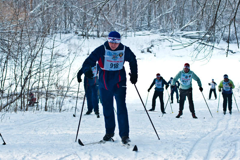 Лыжня России 2012 Тула