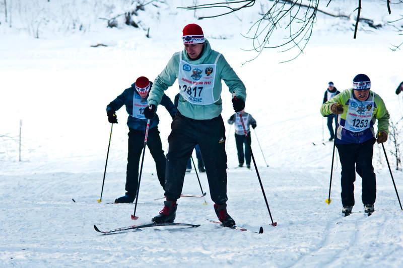 Лыжня России 2012 Тула