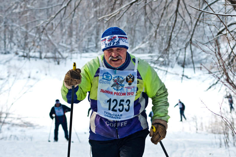Лыжня России 2012 Тула