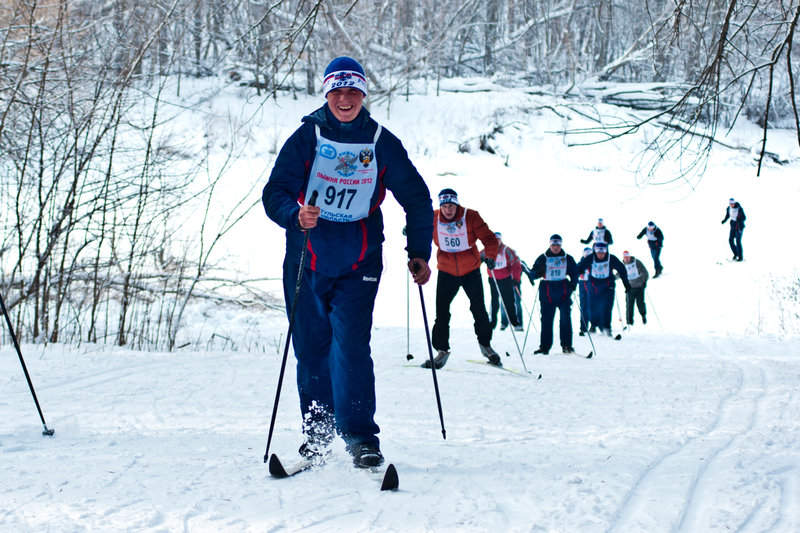 Лыжня России 2012 Тула
