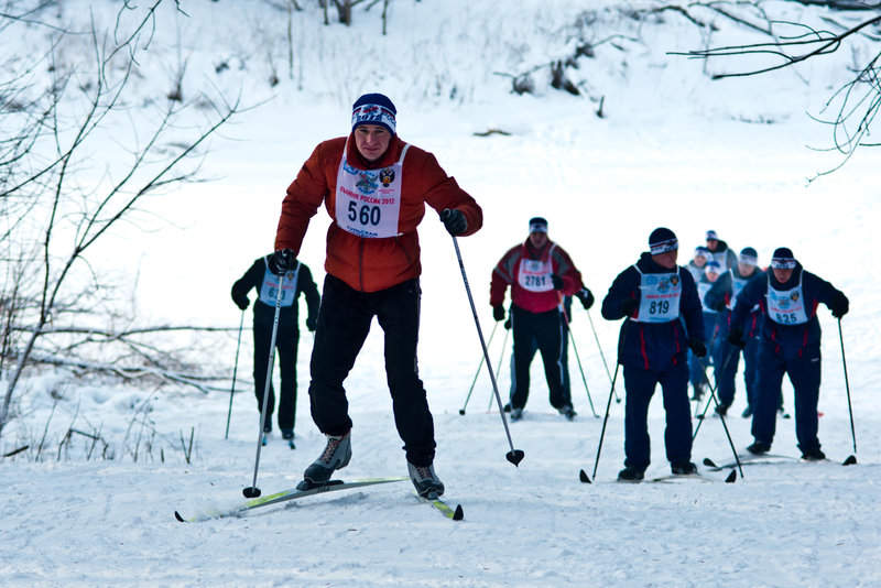 Лыжня России 2012 Тула