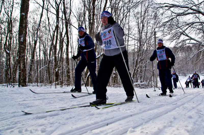 Лыжня России 2012 Тула